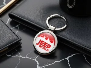 Jeep Portachiavi Animale Lega Durevole Aspetto Carino
